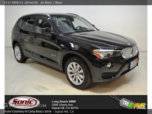 2015 BMW X3 xDrive28i in Jet Black