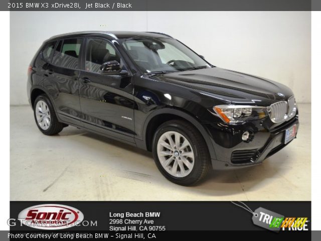 2015 BMW X3 xDrive28i in Jet Black