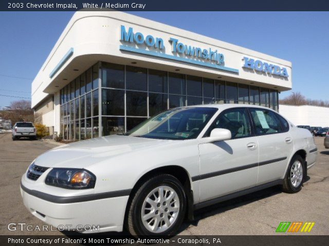 2003 Chevrolet Impala  in White