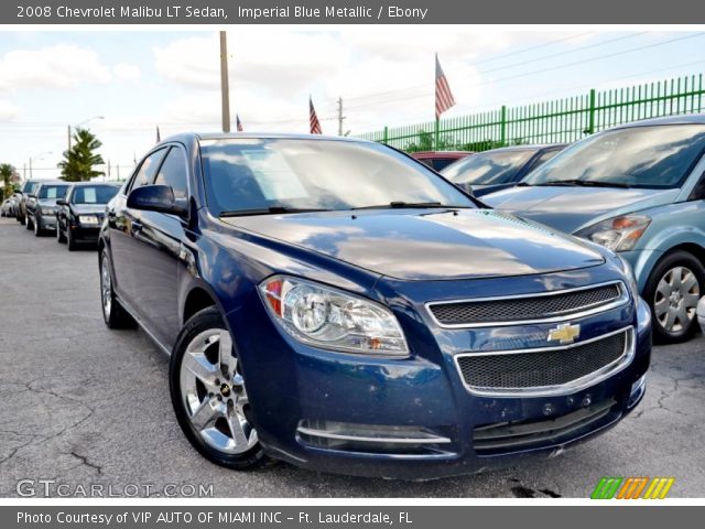 2008 Chevrolet Malibu LT Sedan in Imperial Blue Metallic