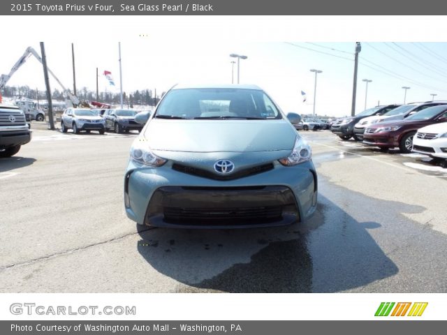 2015 Toyota Prius v Four in Sea Glass Pearl