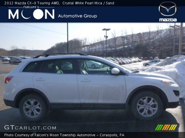2012 Mazda CX-9 Touring AWD in Crystal White Pearl Mica