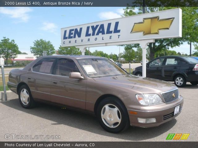 2000 Lexus LS 400 in Antique Bronze Mica