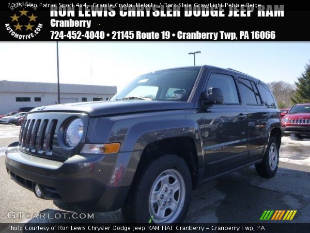 2015 Jeep Patriot Sport 4x4 in Granite Crystal Metallic