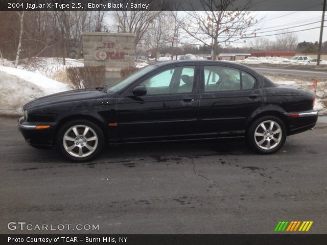 2004 Jaguar X-Type 2.5 in Ebony Black