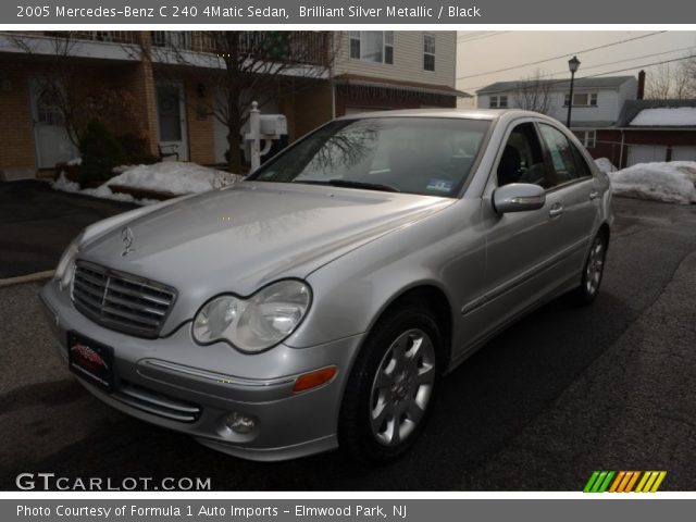 2005 Mercedes-Benz C 240 4Matic Sedan in Brilliant Silver Metallic