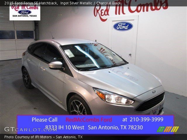 2015 Ford Focus SE Hatchback in Ingot Silver Metallic