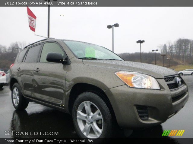 2012 Toyota RAV4 I4 4WD in Pyrite Mica