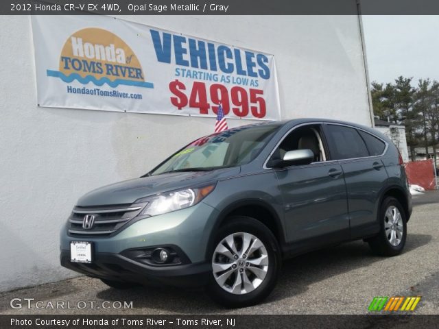 2012 Honda CR-V EX 4WD in Opal Sage Metallic