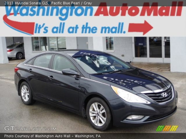 2013 Hyundai Sonata GLS in Pacific Blue Pearl