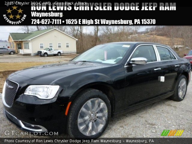 2015 Chrysler 300 C AWD in Gloss Black
