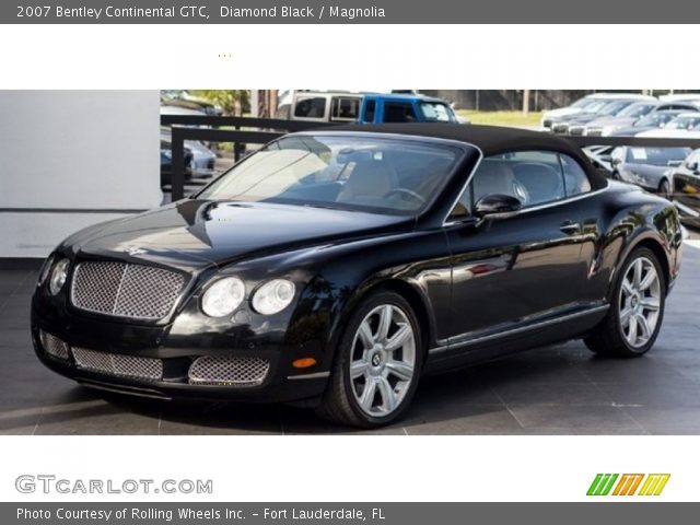 2007 Bentley Continental GTC  in Diamond Black