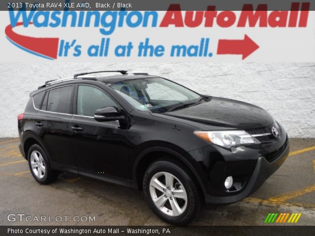 2013 Toyota RAV4 XLE AWD in Black