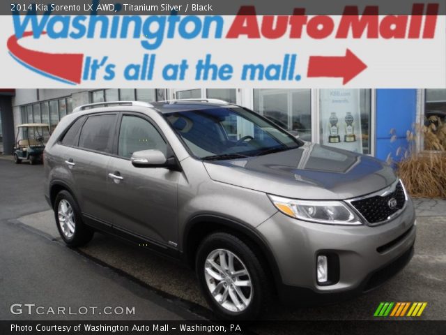 2014 Kia Sorento LX AWD in Titanium Silver