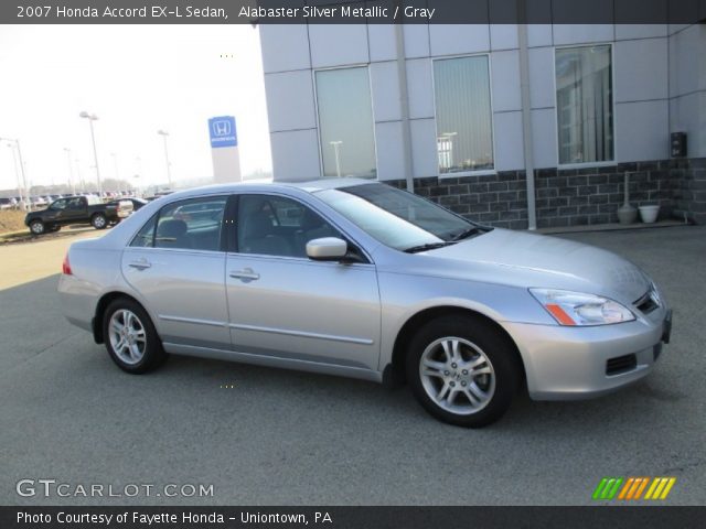 2007 Honda Accord EX-L Sedan in Alabaster Silver Metallic