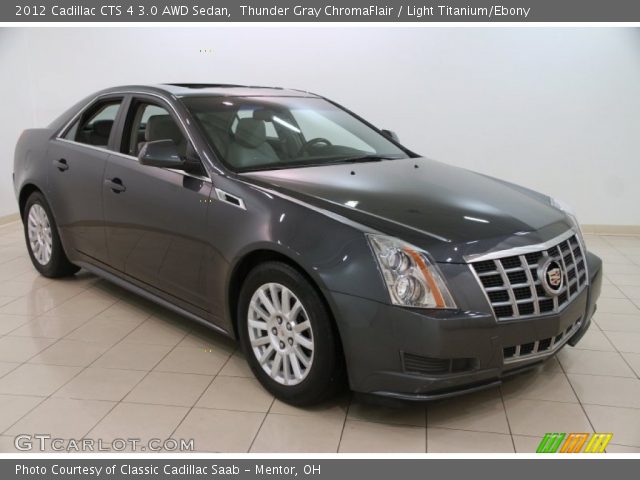 2012 Cadillac CTS 4 3.0 AWD Sedan in Thunder Gray ChromaFlair
