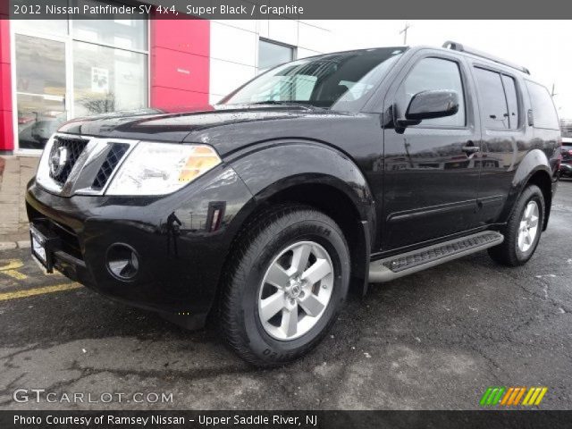 2012 Nissan Pathfinder SV 4x4 in Super Black