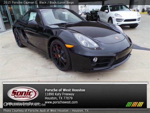 2015 Porsche Cayman S in Black