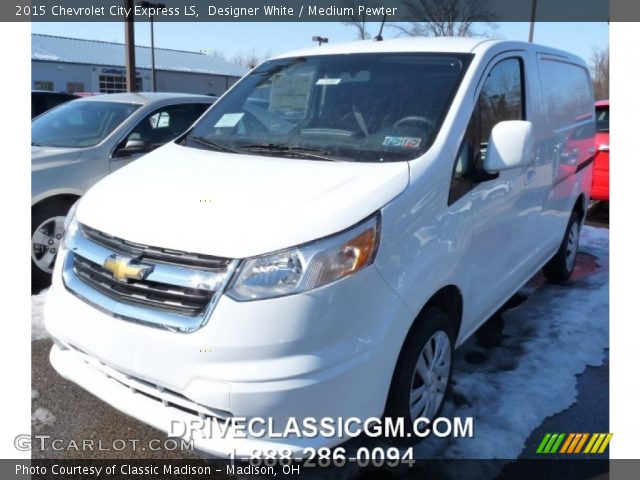 2015 Chevrolet City Express LS in Designer White