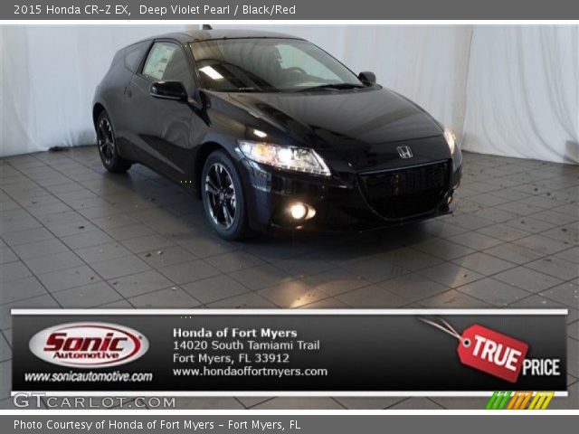 2015 Honda CR-Z EX in Deep Violet Pearl