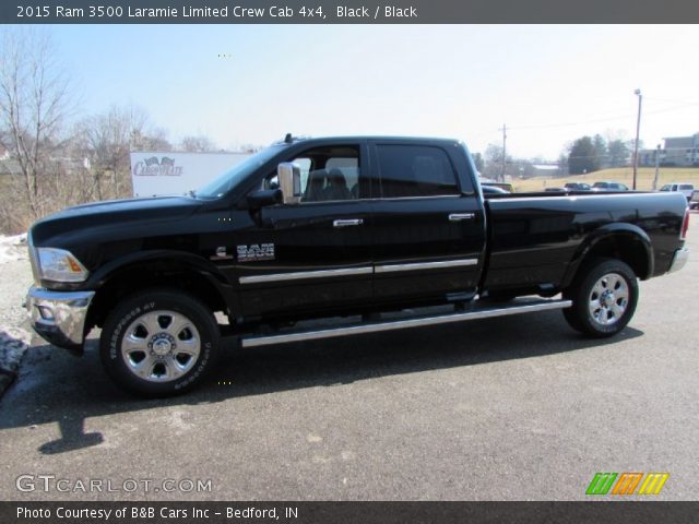 2015 Ram 3500 Laramie Limited Crew Cab 4x4 in Black