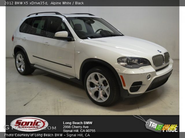 2012 BMW X5 xDrive35d in Alpine White
