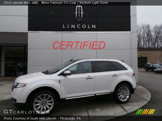 2013 Lincoln MKX AWD in White Platinum Tri-Coat