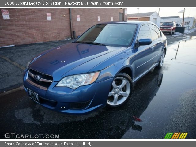 2008 Subaru Legacy 2.5i Sedan in Newport Blue Pearl