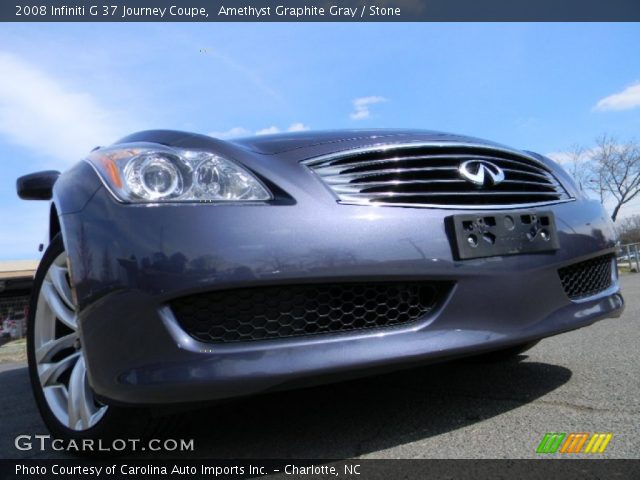 2008 Infiniti G 37 Journey Coupe in Amethyst Graphite Gray