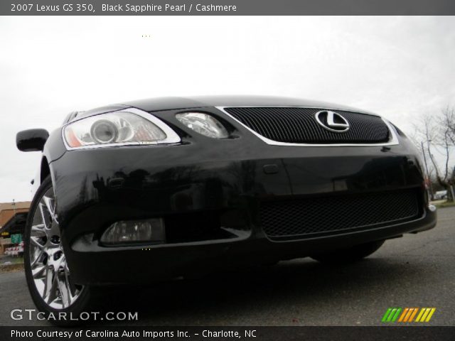 2007 Lexus GS 350 in Black Sapphire Pearl