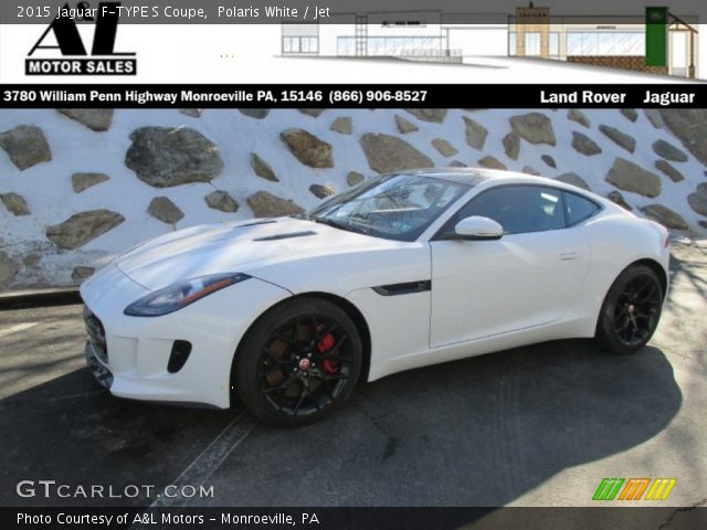 2015 Jaguar F-TYPE S Coupe in Polaris White