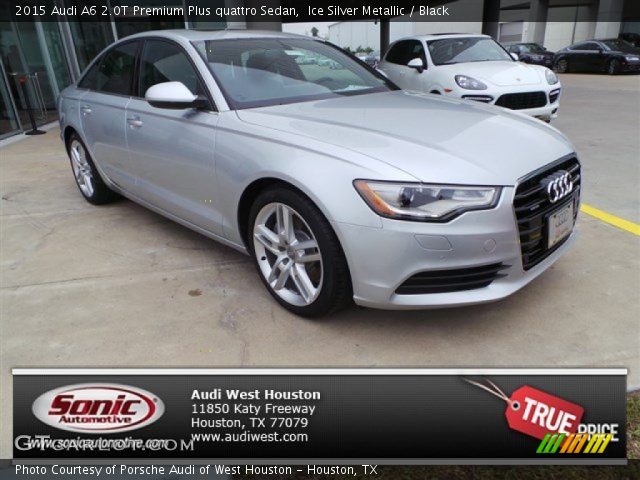 2015 Audi A6 2.0T Premium Plus quattro Sedan in Ice Silver Metallic
