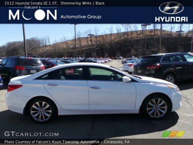 2012 Hyundai Sonata SE 2.0T in Shimmering White