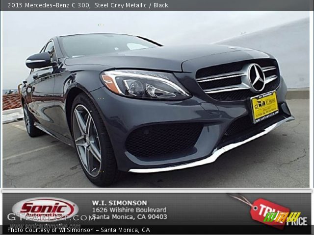 2015 Mercedes-Benz C 300 in Steel Grey Metallic