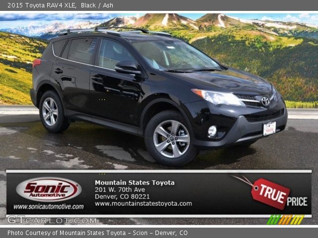 2015 Toyota RAV4 XLE in Black