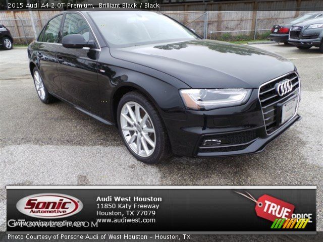 2015 Audi A4 2.0T Premium in Brilliant Black