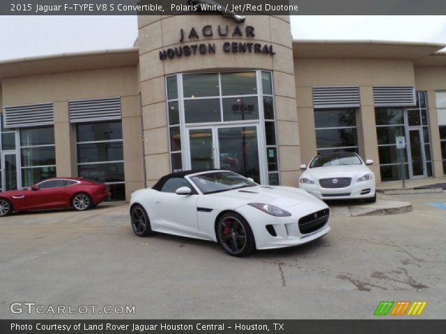 2015 Jaguar F-TYPE V8 S Convertible in Polaris White