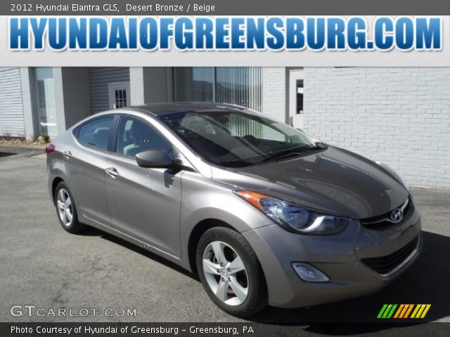 2012 Hyundai Elantra GLS in Desert Bronze