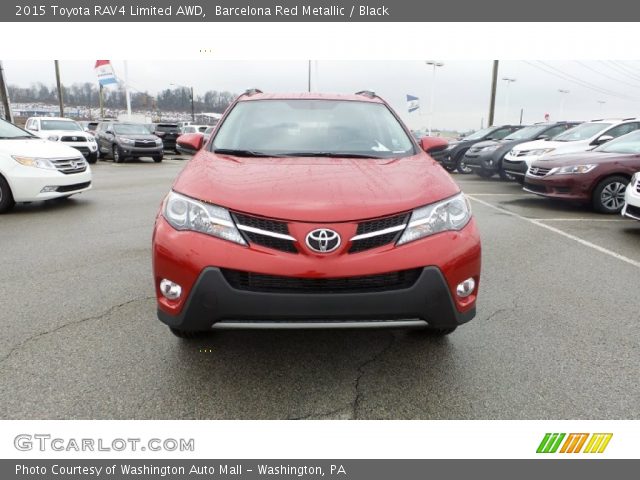 2015 Toyota RAV4 Limited AWD in Barcelona Red Metallic