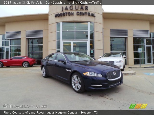 2015 Jaguar XJ XJL Portfolio in Dark Sapphire Metallic