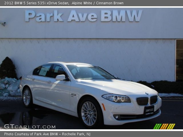 2012 BMW 5 Series 535i xDrive Sedan in Alpine White