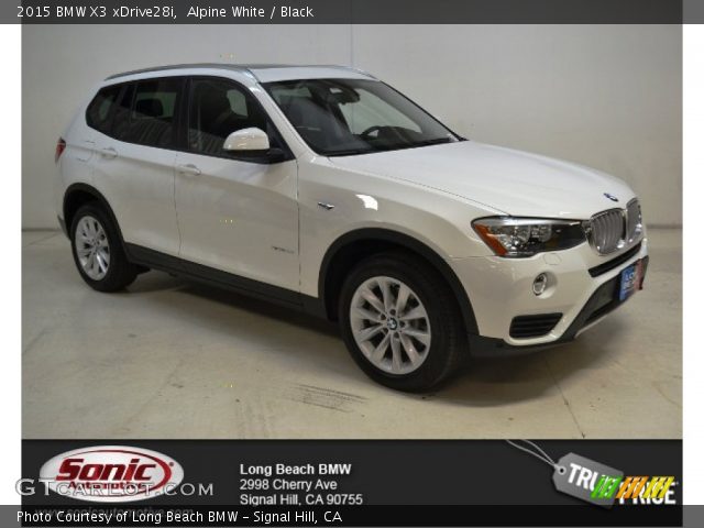 2015 BMW X3 xDrive28i in Alpine White