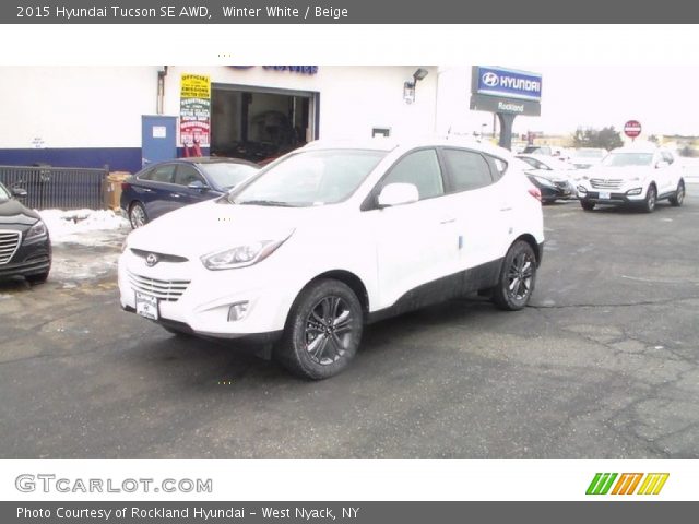 2015 Hyundai Tucson SE AWD in Winter White