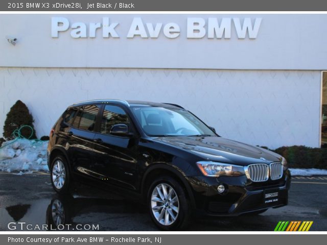 2015 BMW X3 xDrive28i in Jet Black