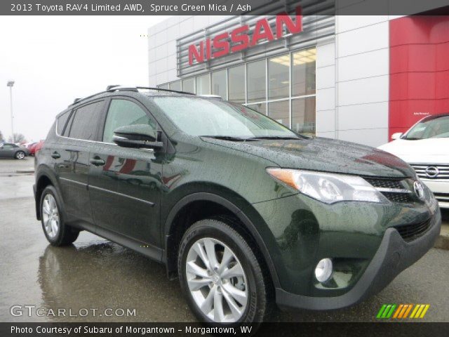 2013 Toyota RAV4 Limited AWD in Spruce Green Mica