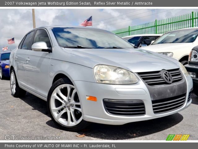 2007 Volkswagen Jetta Wolfsburg Edition Sedan in Reflex Silver Metallic