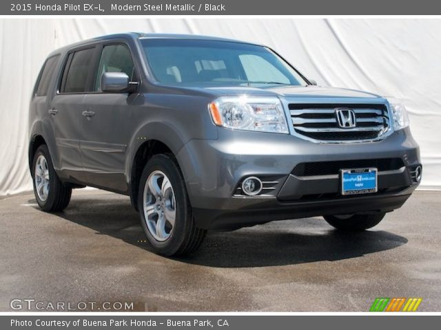 2015 Honda Pilot EX-L in Modern Steel Metallic