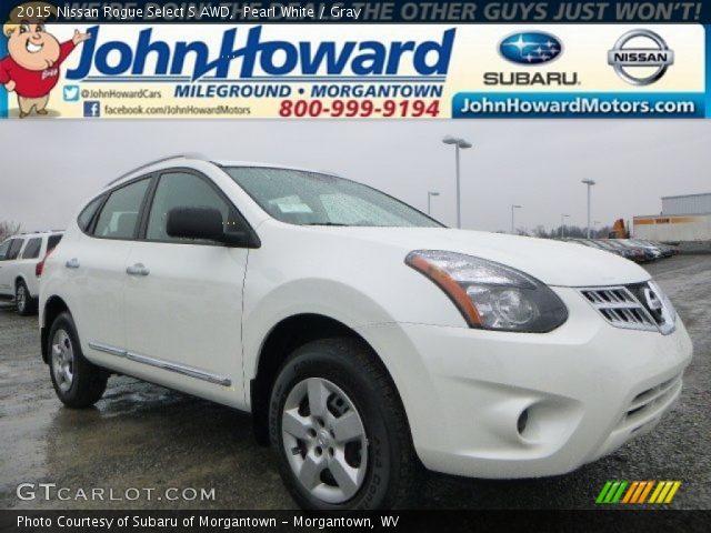 2015 Nissan Rogue Select S AWD in Pearl White