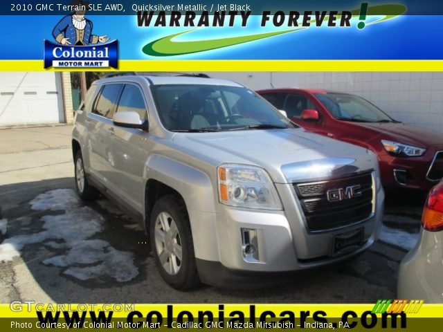 2010 GMC Terrain SLE AWD in Quicksilver Metallic