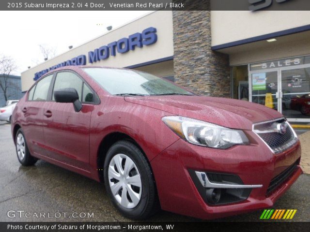 2015 Subaru Impreza 2.0i 4 Door in Venetian Red Pearl